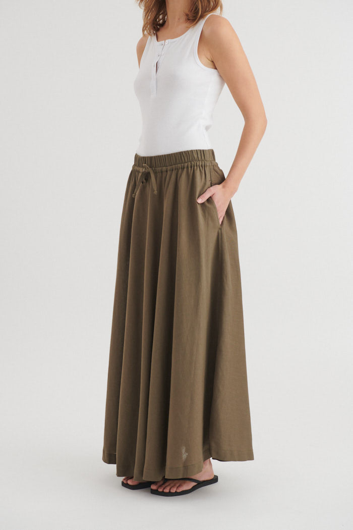 Basic Apparel Carina Skirt Nederdele 889 Sea turtle