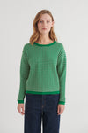 Cashi Pullover - Abundant green / Birch