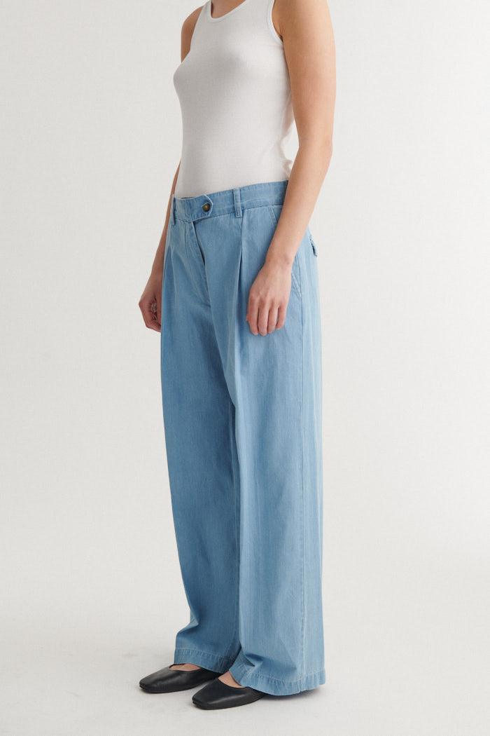 Basic Apparel Cody Pants Bukser 189 Light Wash