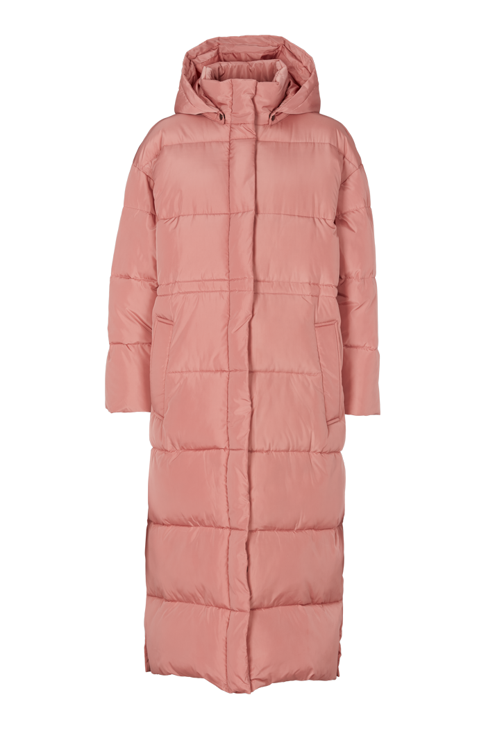Basic Apparel Dagmar Long Coat Jakker 282 Old Rose