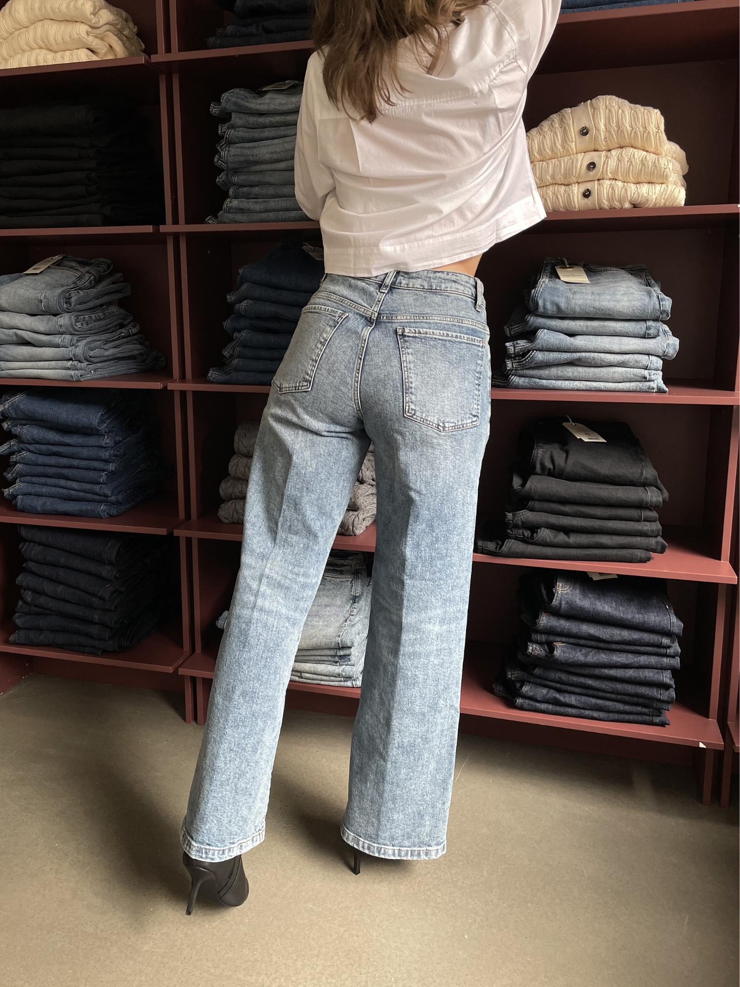 Basic Apparel Enya Jeans Jeans 691 Stone washed denim