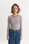 Ludmilla LS Tee - Rose shadow /Poppy seed