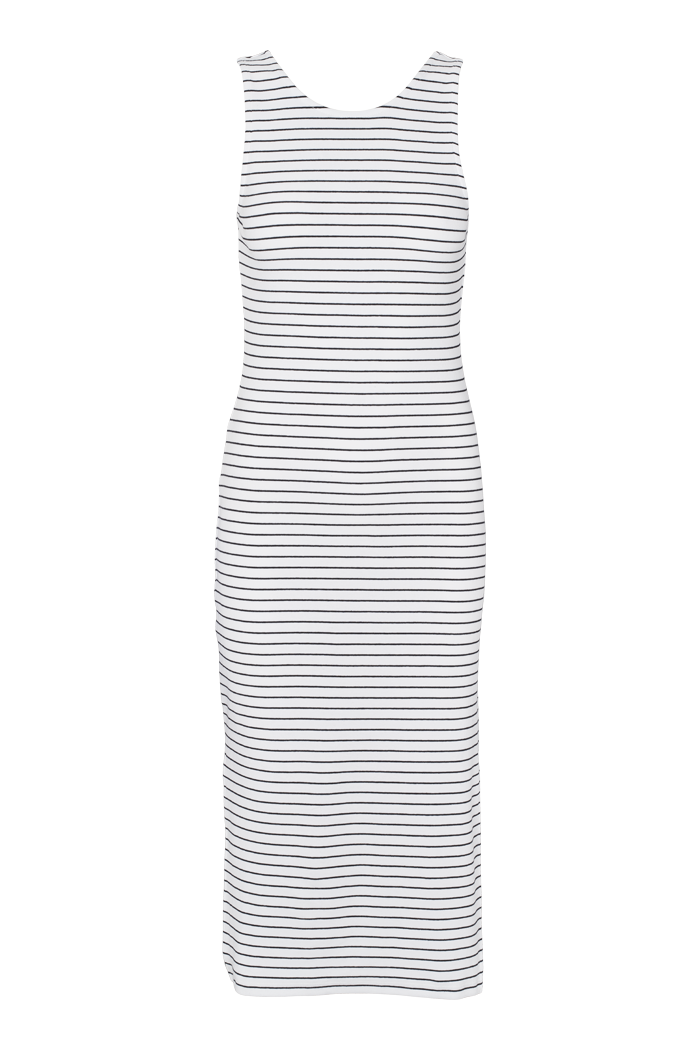 Basic Apparel Ludmilla Openback Dress Kjoler 702 Bright white / black