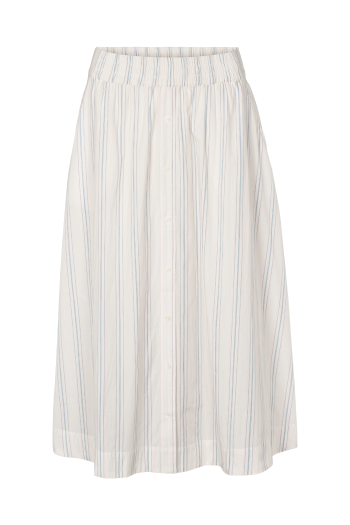 Basic Apparel Marina Skirt Nederdele 680 Whisper white / Lotus / alaskan blue