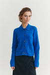 Selem Cable Jacke - Directoire blue