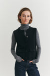 Sisa Vest - Black