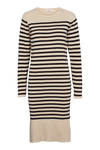 Sailor Stripe Knit Dress - Birch/Black